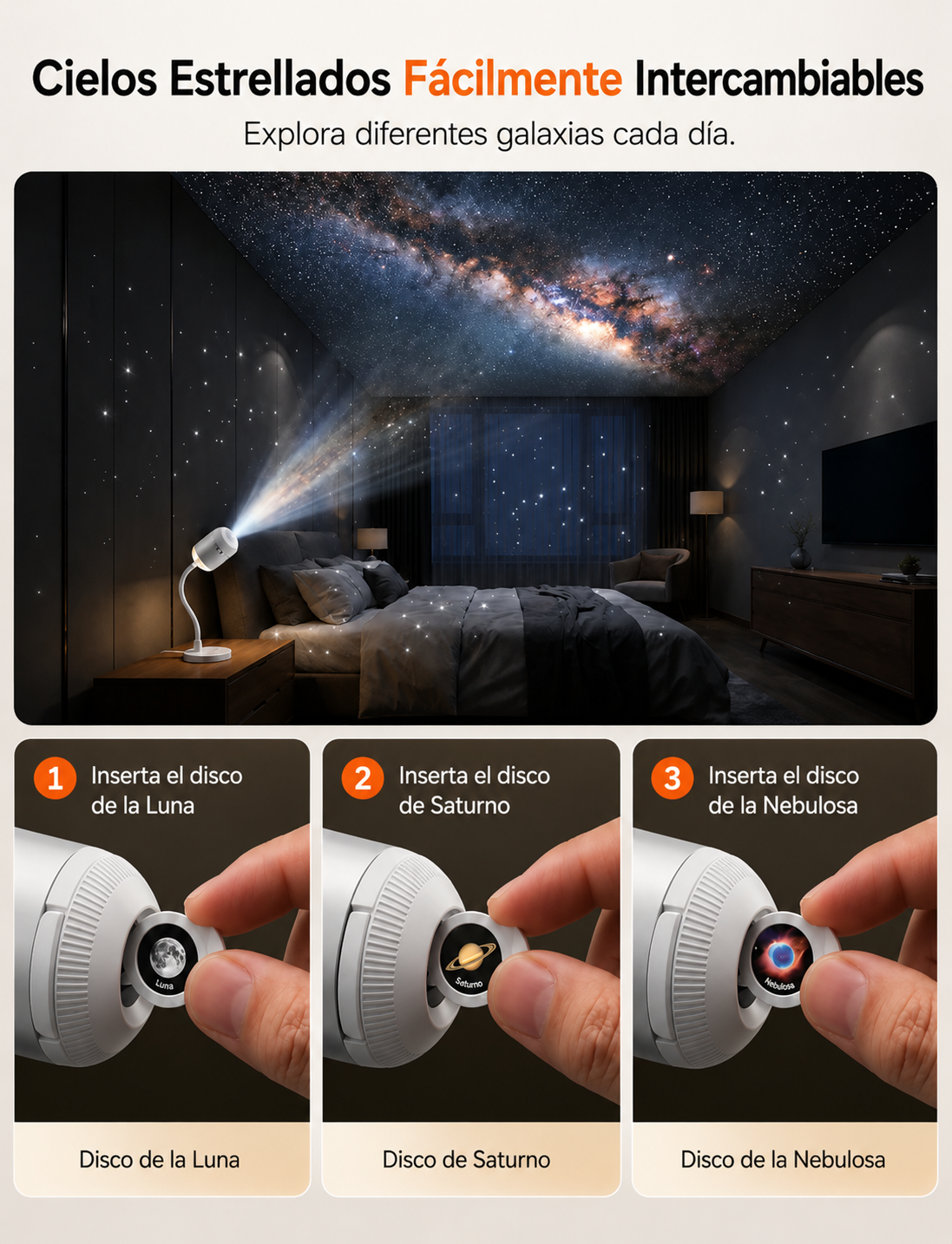 Galaxy Star Projector
